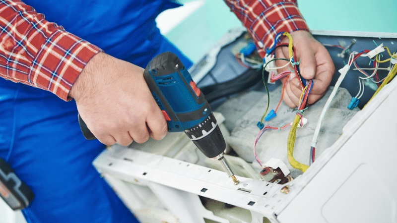 Kocaeli Toshiba Toshiba çamaşır makinesi kart tamiri – Su almama arızası orijinal parça ile giderildi. - Teknik servis örneği